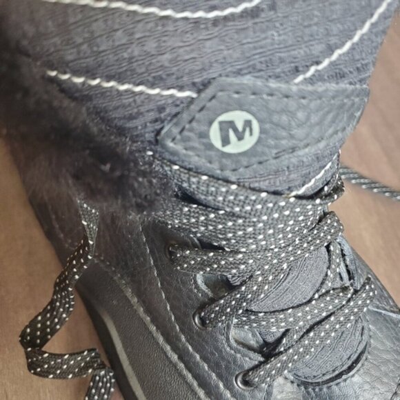 Merrell Black Aurora 6 Ice+ Winter Shoes Size 10 - Picture 12 of 14
